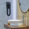 Caraibe Wall-Mounted Hair Dryer Hose Type Matte Black
